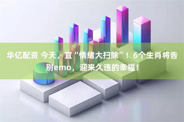 华亿配资 今天，宜“情绪大扫除”！6个生肖将告别emo，迎来久违的幸福！