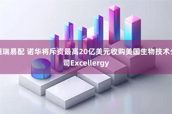 恒瑞易配 诺华将斥资最高20亿美元收购美国生物技术公司Excellergy