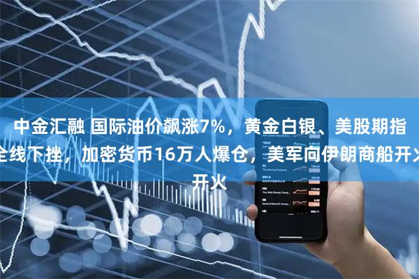 中金汇融 国际油价飙涨7%，黄金白银、美股期指全线下挫，加密货币16万人爆仓，美军向伊朗商船开火